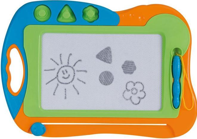 Actual product image Besttoy Magnetic drawing board with pen and 3 stamps