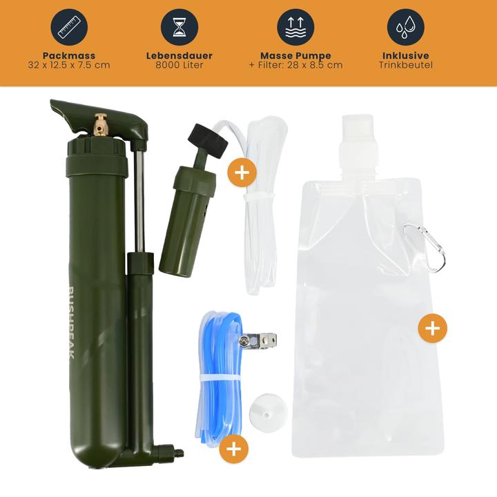 Immagine prodotto Bushpeak Filtro a osmosi - Pure Flow