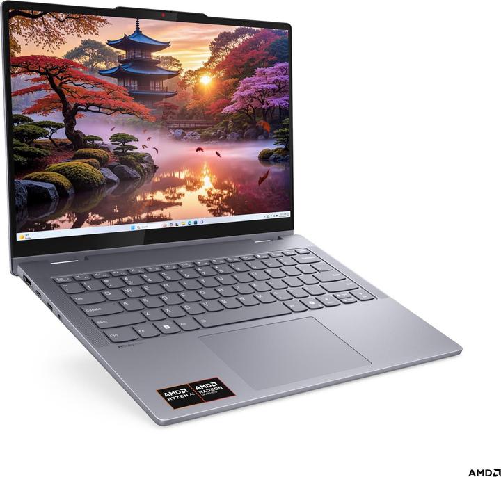Image du produit Lenovo IdeaPad 5 2-in-1 14AKP10 Copilot+ PC AMD Ryzen AI 7 350 Hybrid (2-in-1) 35,6 cm (14") Touchsc (14", AMD Ryzen AI 7 350, 16 Go, 512 Go, DE)