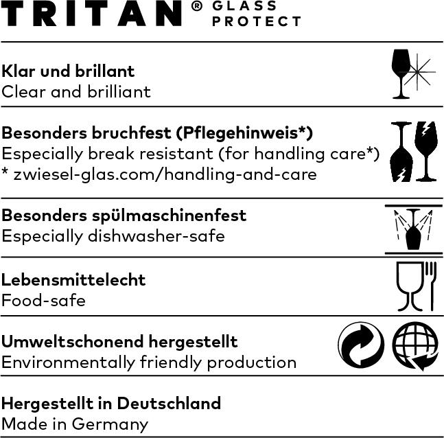 Image du produit Zwiesel Léger et frais (36.30 cl, 2 Verres, Verres à vin blanc, Verres à vin rouge)