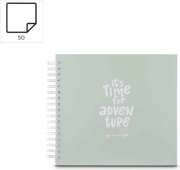 Produktbild Hama Spiral-Album "Good Things”, 28x24 cm, 50 weisse Seiten, Adventure (10 x 15 cm)