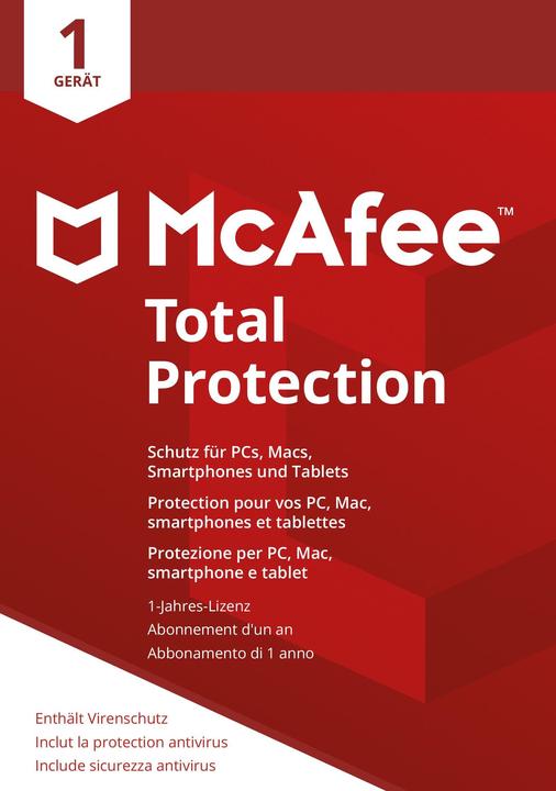 McAfee Total Protection (1 User, 12 Monate)