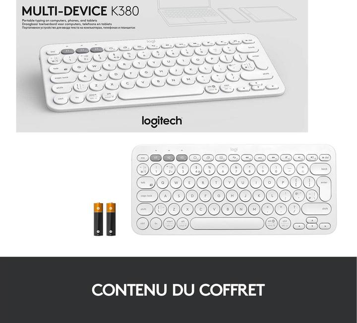 Actual product image Logitech K380 (CH, Wireless)