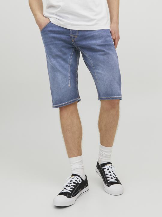 Actual product image Jack & Jones Scale Long GE 608 Indigo Knit Jean Shorts (L)