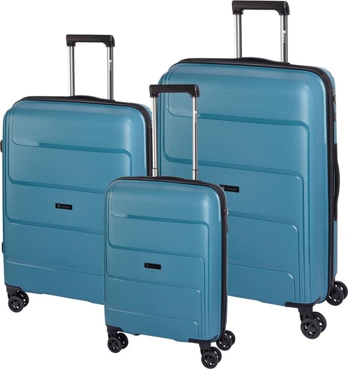 Produktbild Check.In St. Louis - 3er Trolleyset (206 l, Handgepäck (bis 50l), L (90 - 115l), XL (ab 115l))
