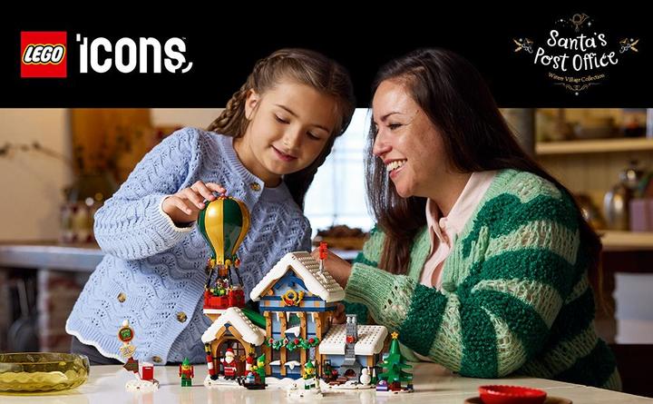 Image du produit LEGO Bureau de poste du Père Noël (10339, LEGO Icons, LEGO difficiles à trouver)
