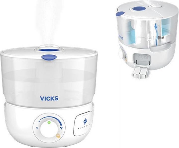 Immagine prodotto Vicks Kaltluft Ultraschall-Luftbefeuchter VUL585E Obere Befüllung (35 m²)