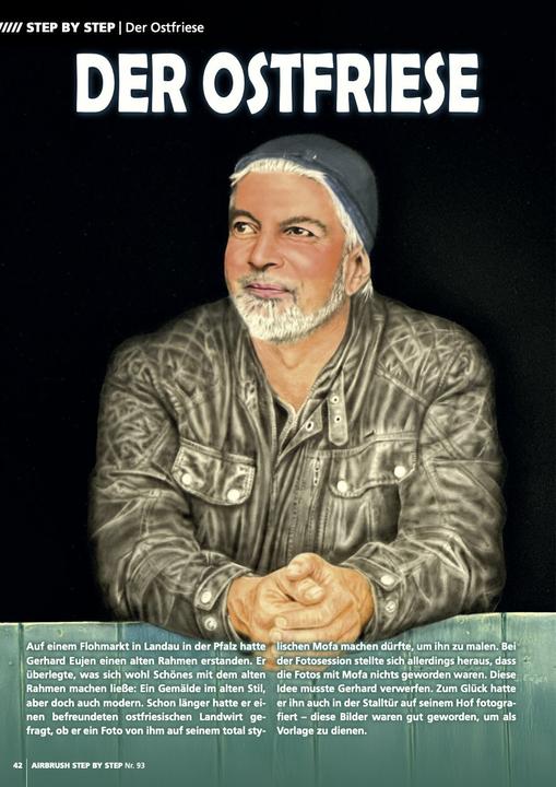Immagine prodotto Airbrush Step by Step 93 (Tedesco, Dennis Mott, Markus Ehmke, Katja Hassler, Gerhard Eujen, Roger Hassler, Mitja Ka, Carlos Cartagena, 2024)
