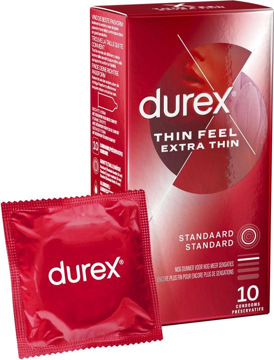 Actual product image Durex Thin Feel Extra Thin - 10 condoms (10 pcs.)