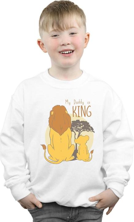 Produktbild Disney The Lion King My Daddy Is King Sweatshirt Jungen (140, 146)