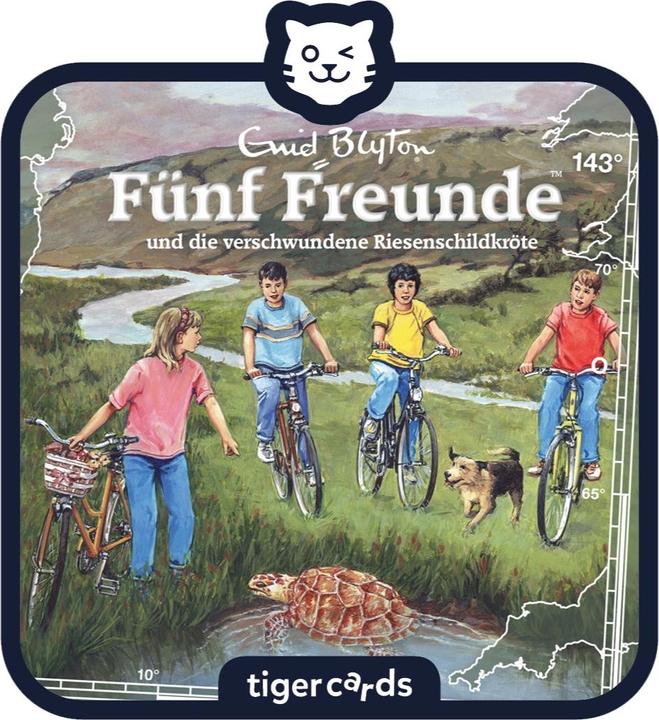 Actual product image Tigermedia tigercard - Five Friends - 143: and the missing giant tortoise