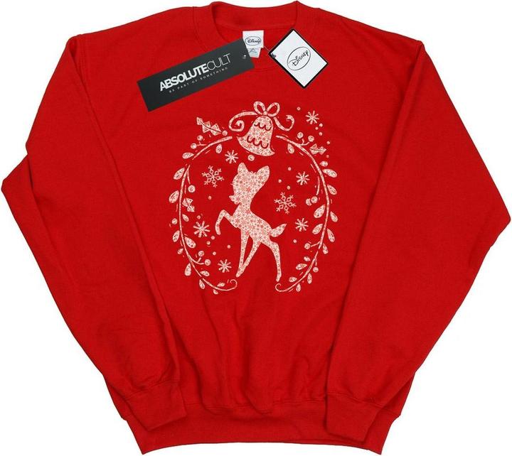 Immagine prodotto Disney Bambi Christmas Wreath Felpa Uomo (XXL)