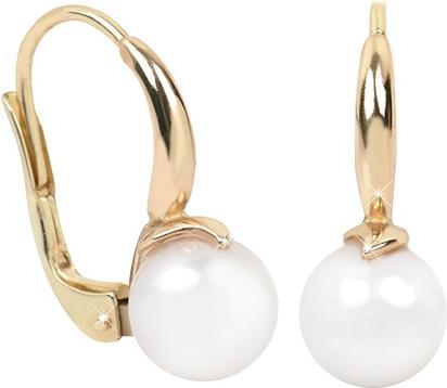 Actual product image Brilio Elegant gold earrings with real pearls 745 235 001 00116 0000000
