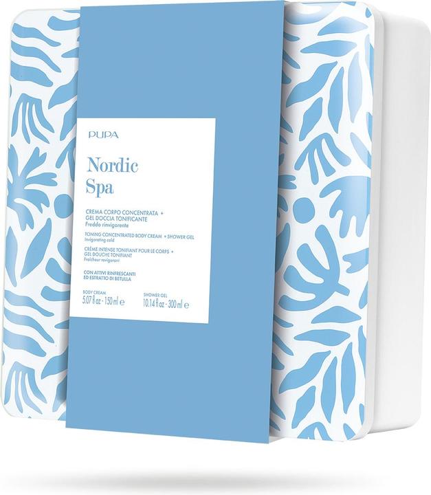 Produktbild Pupa Milano Pupa Nordic Spa Kit 2 mit tonisierendem Duschgel 300ml und tonisierendem, duftendem Wasser 150ml (Haarpflege set)