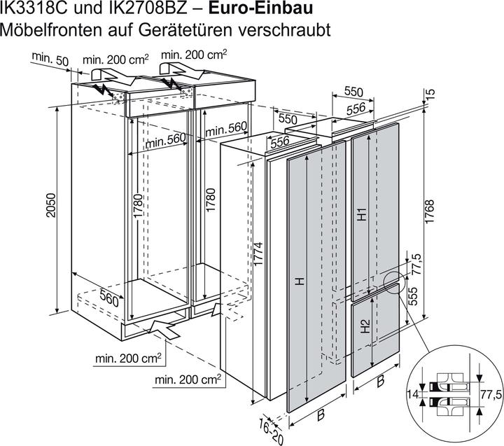 Image du produit Electrolux IK3318CAL (311 l)