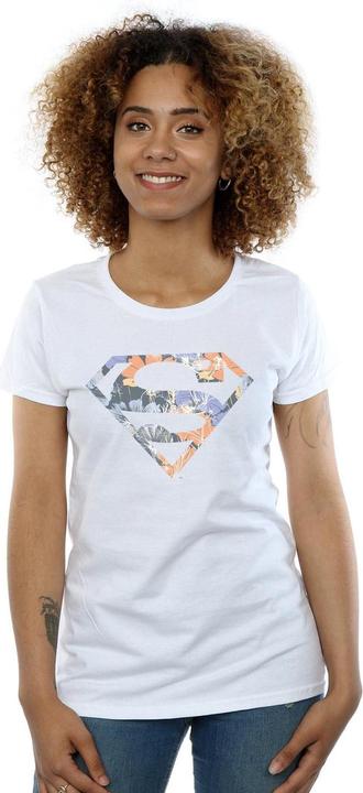 Produktbild Superman Floral Logo 2 TShirt (S)