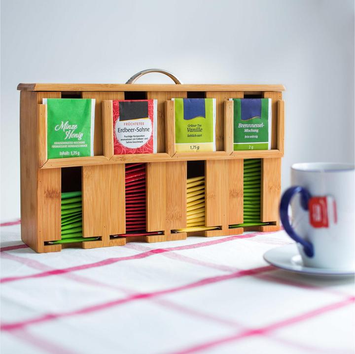 Actual product image Relaxdays Tea bag dispenser