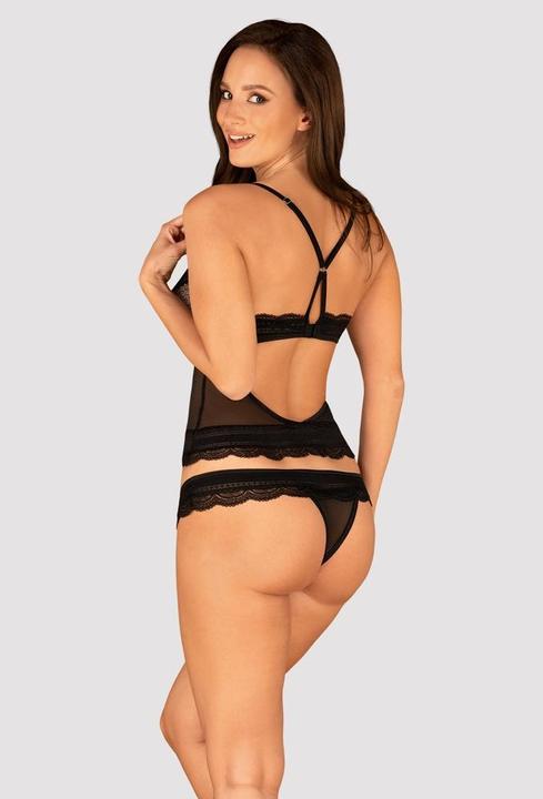 Produktbild Obsessive Ivannes 2-pcs Set Black L/XL (L, XL)