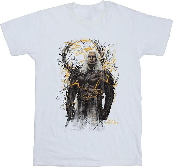 Produktbild Netflix The Witcher Smoking Wolf TShirt (M)