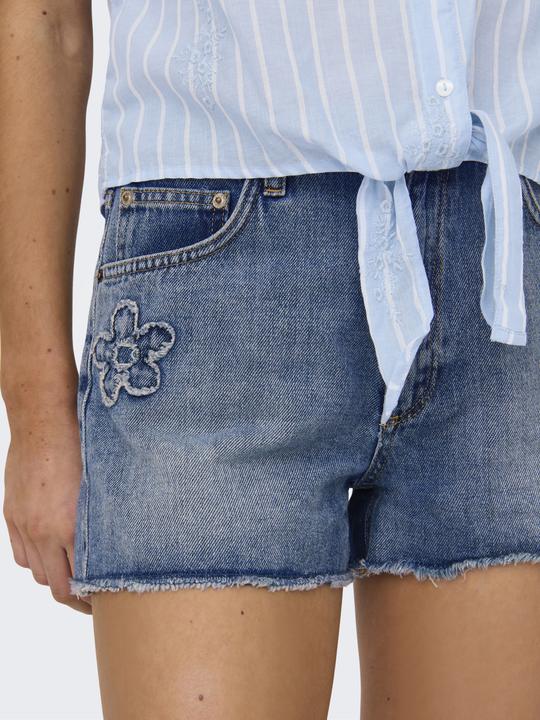 Actual product image Only ONLZUMA Hohe Taille Normal geschnitten Jeans-Shorts Jeans-Shorts (XS)
