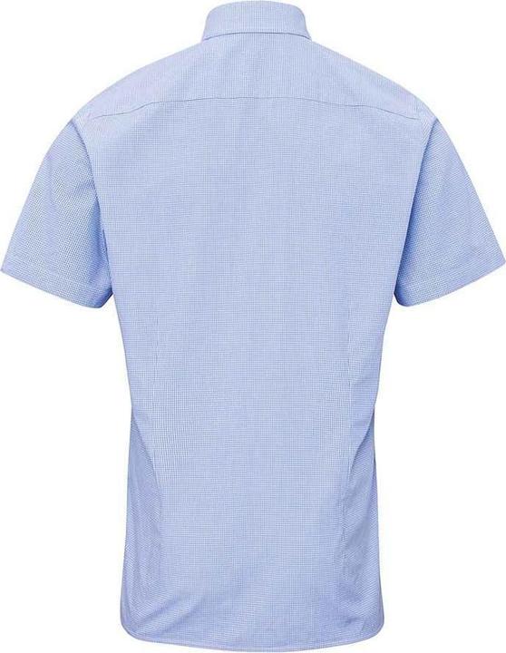 Immagine prodotto Premier Camicia Percalle, a Quadretti Maniche Corte Uomo (S)
