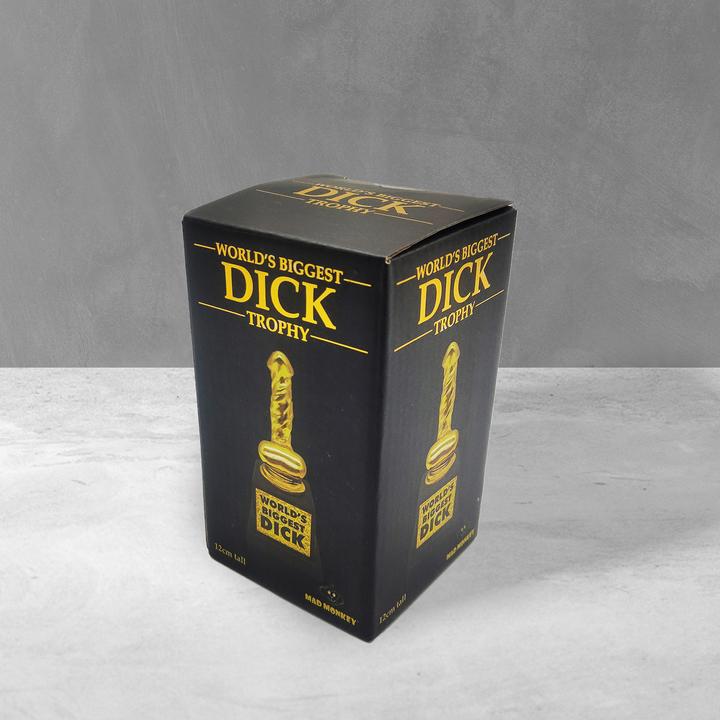 Actual product image Thumbs Up Mad Monkey - TROPHY "World's Biggest Dick"