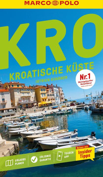 Image du produit Reiseführer Kroatische Küste Istrien, Kvarner (Allemand, Veronica Wengert, Daniela Schetar, 2025)