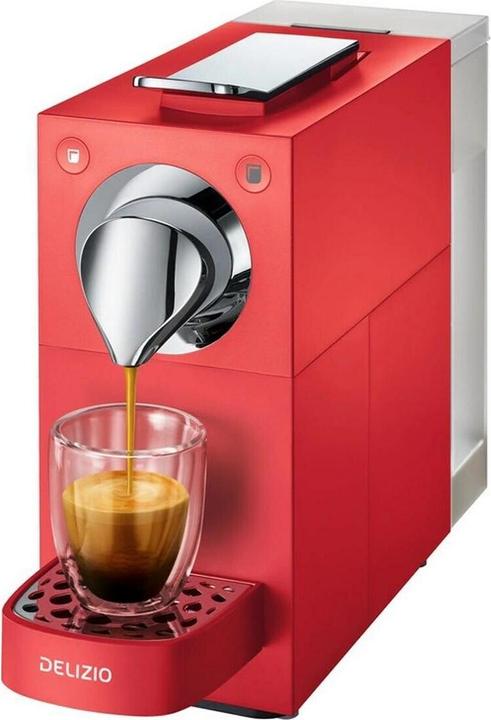 Delizio Kapselmaschine Una Cherry Red, Kaffeeart: Delizio-Kapseln (Delizio)