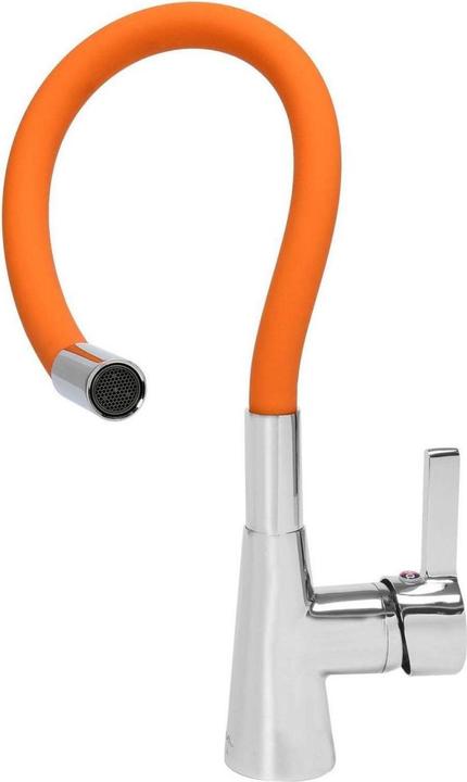 Immagine prodotto Fala Rubinetto da cucina monocomando per lavello flessibile in arancione