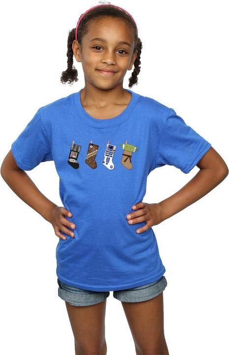 Image du produit Star Wars - T-shirt CHRISTMAS STOCKINGS - Fille (116)