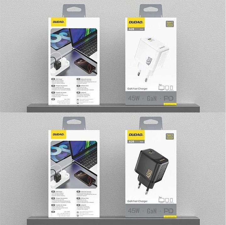 Produktbild Dudao A28EU 45W GaN Charger White (45 W)