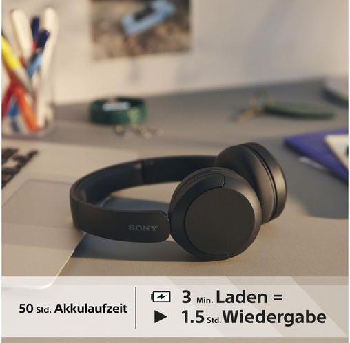 Actual product image Sony WH-CH520 (No noise cancelling, 50 h, Wireless)