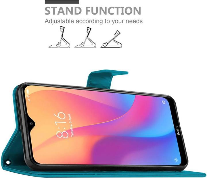 Image du produit Cadorabo Couverture du livre de fleurs (Xiaomi Redmi 8A)