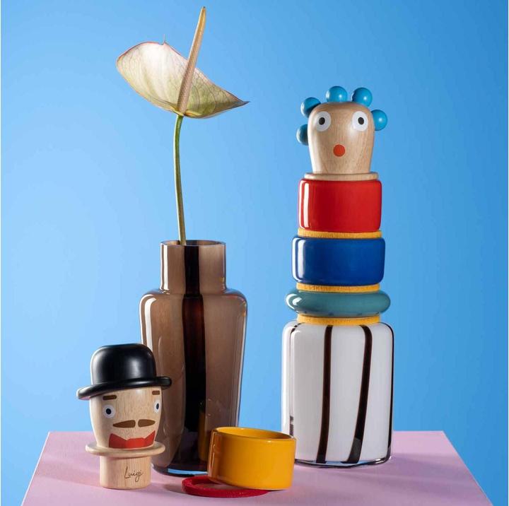 Produktbild Leonardo Vase Luigi 33 cm, Braun, Höhe: 33 cm (1 x, 100 x 100 x 33 cm)