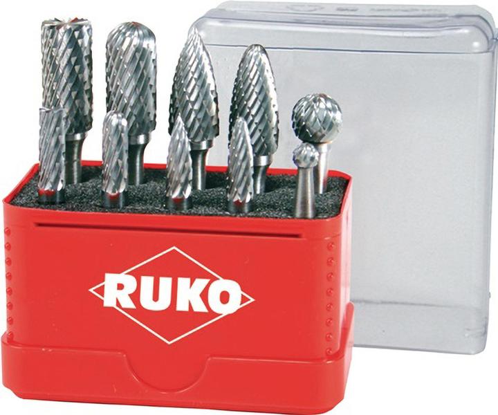 Ruko Hartmetall Frässtifte Satz