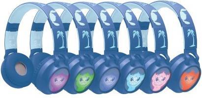 Actual product image Lexibook Stitch Rechargeable headphones with lights (HPBT015D)