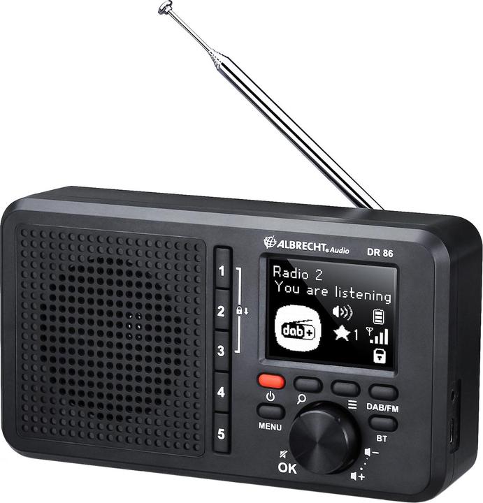 Image du produit Albrecht DR 86 Senior (FM, DAB+ DAB, Bluetooth)