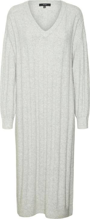 Produktbild Vero Moda VMVERITY LS V-NECK CALF DRESS GA BOO Strickkleid (S)