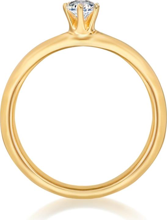 Image du produit Trilani Femme argent sterling zirconium or jaune - 4140 (58, Argent 925)