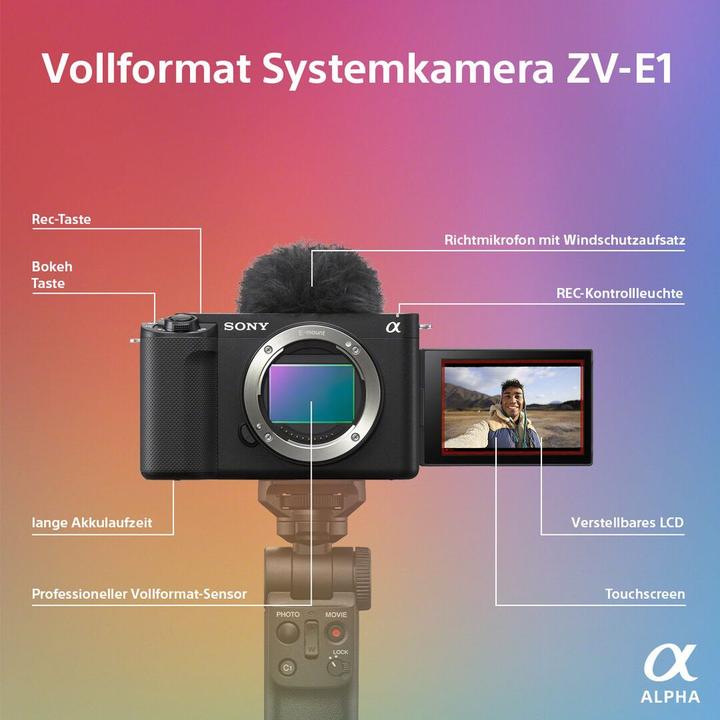 Immagine prodotto Sony ZV-E1 (12.10 Mpx, Full frame / FX)