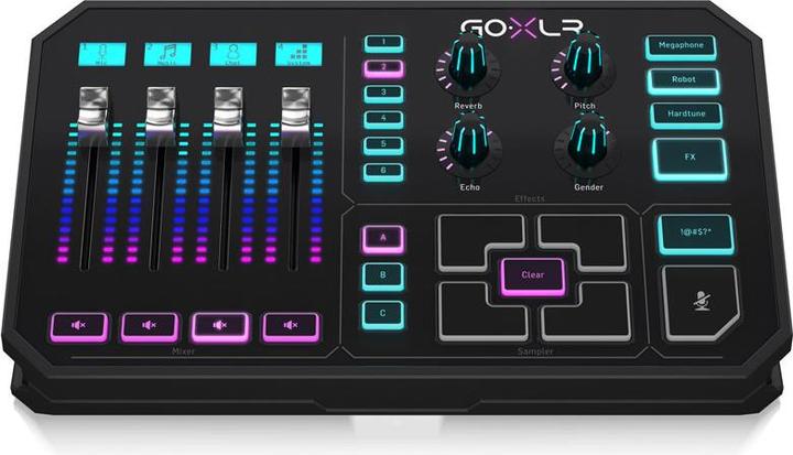Actual product image TC Helicon GoXLR, Mixer and USB Audio Interface (Studio- and Livemixer)