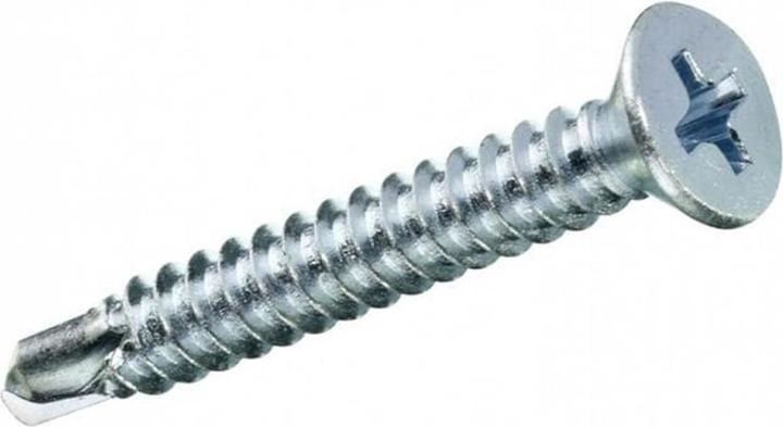 Produktbild FTM Selbstbohrschrauben Senkkopf 3.5 x 19 mm Stahl, 10 Stück (10 Schrauben pro Stück)