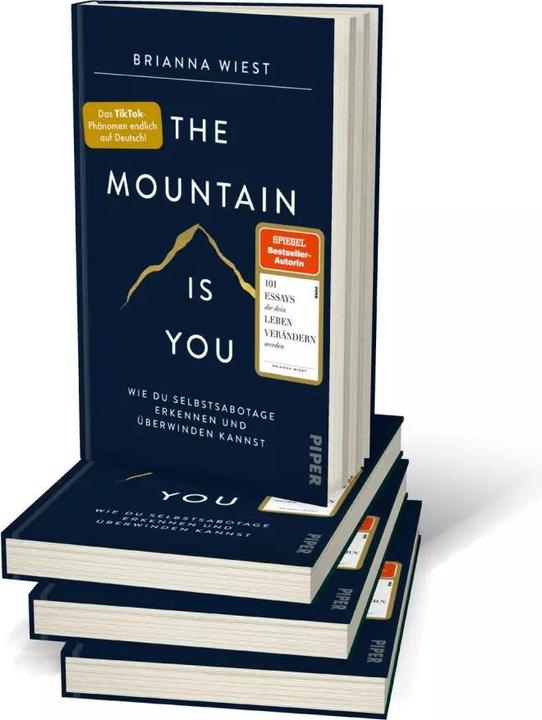 Actual product image The Mountain Is You (German, Brianna Wiest, Renate Grasstat, 2022)