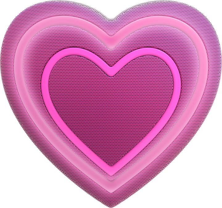 Actual product image Hmdx Jam JAM Jamoji V2 Heart (6 h, Rechargeable battery operated)