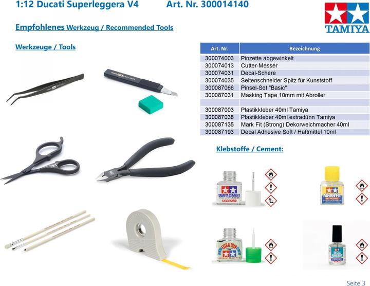 Image du produit Tamiya Ducati Superleggera V4