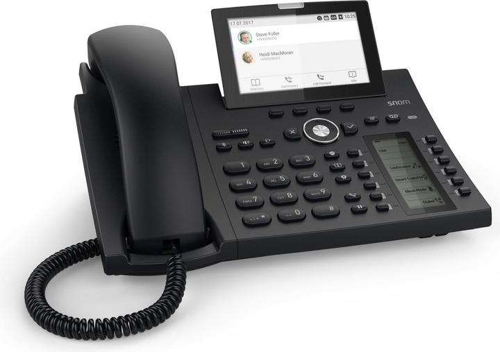 Snom Tischtelefon D385N Schwarz