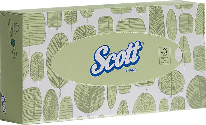 Actual product image Kimberly-Clark SCOTT Facial Tissue Standard WhiteF2