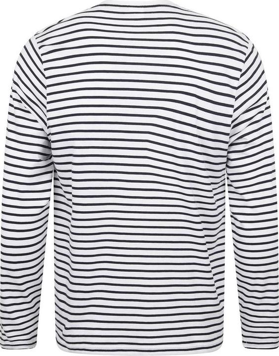 Actual product image Super Flying Model Unisex Adult Striped Long-Sleeved T-Shirt (XXL)