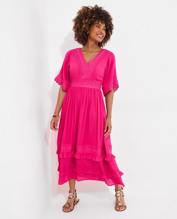 Image du produit Joe Browns Lace Trim Boho Maxi Dress (14)