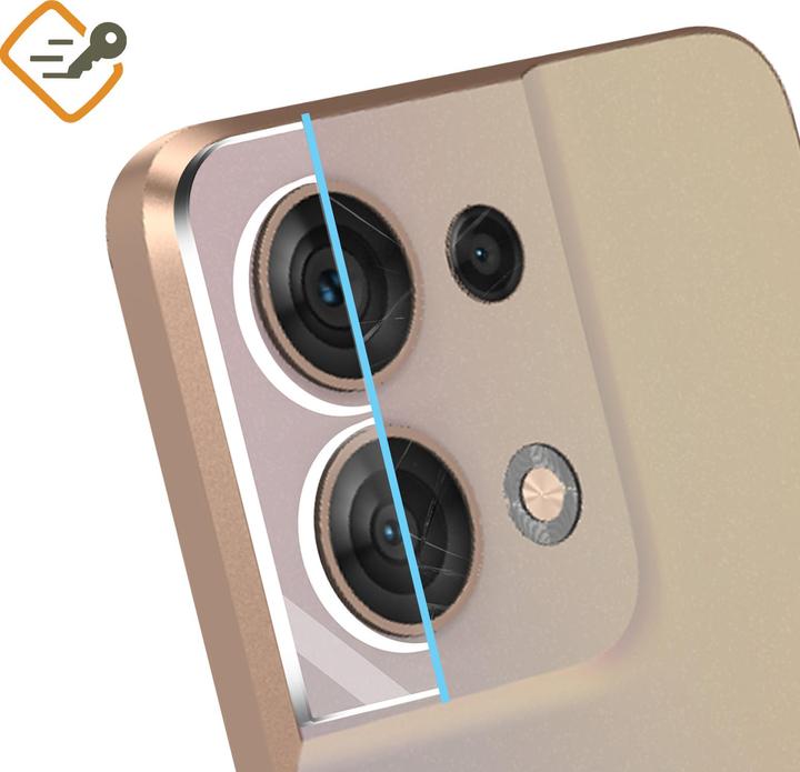 Image du produit Avizar Film pour caméra arrière, film de protection pour caméra (1 pièce(s), Oppo Reno 8)